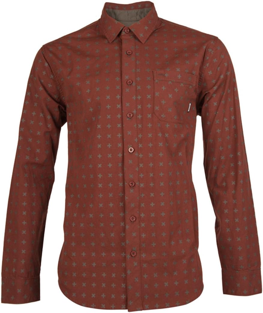 SUPERbrand Men's Porch Long-Sleeve Woven Shirt