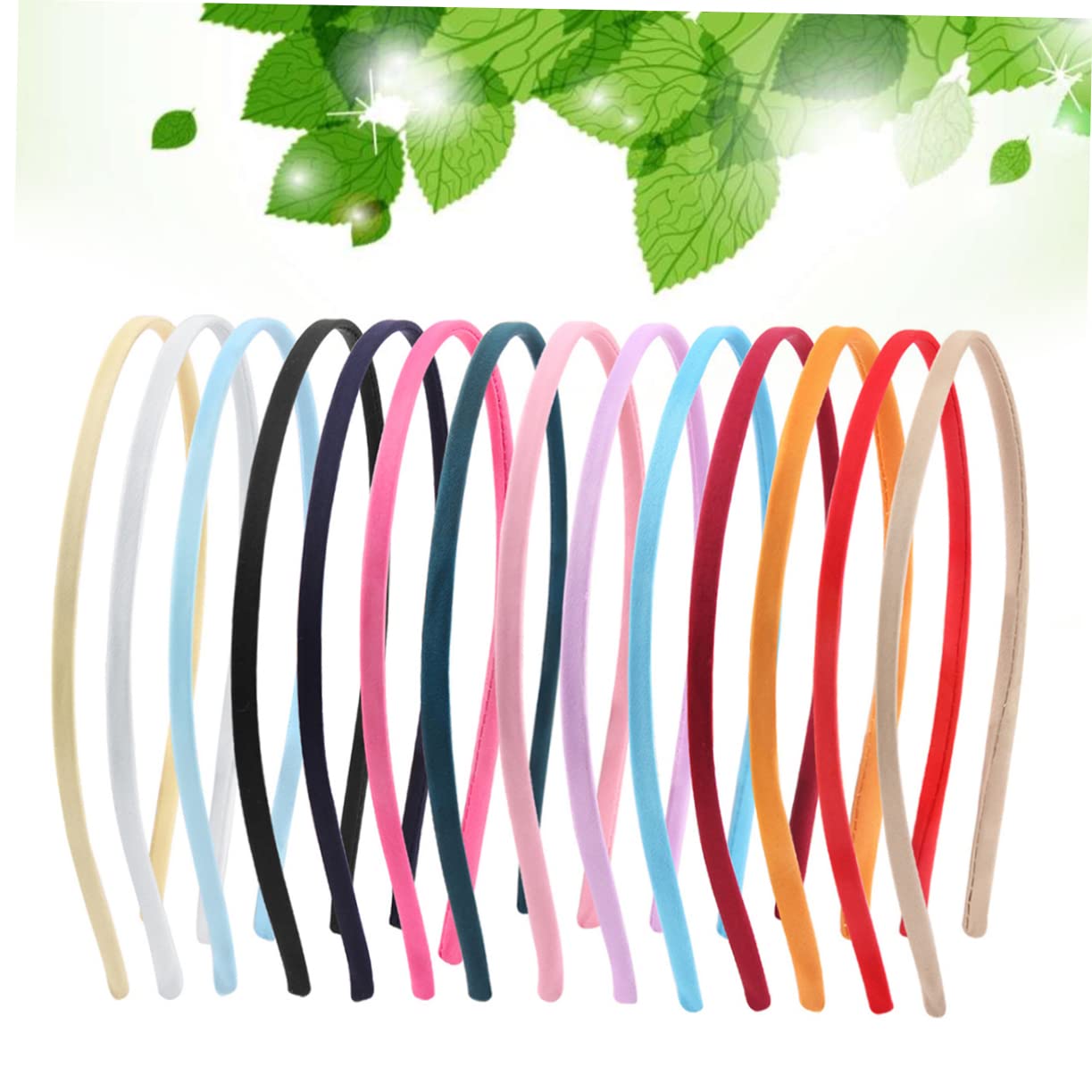 FRCOLOR 168 cerchietti alla moda per capelli a coda di cavallo, con cordoncino a rete, per capelli, per bambini