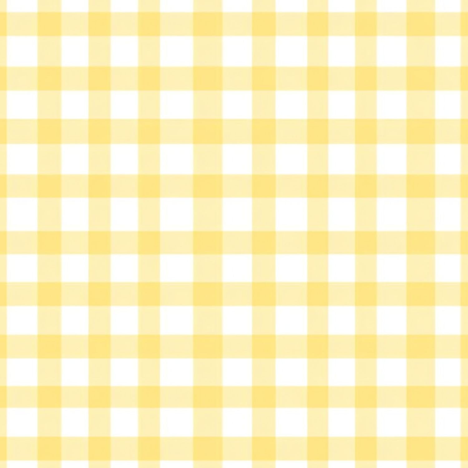 Deruinvaio Yellow Self Adhesive Feature Removable White Gingham Checkered Design Peel And Stick Vinyl Wallpaper Roll, Sticky Lining Paper For Bedroom, Living Room, Kitchen Walls