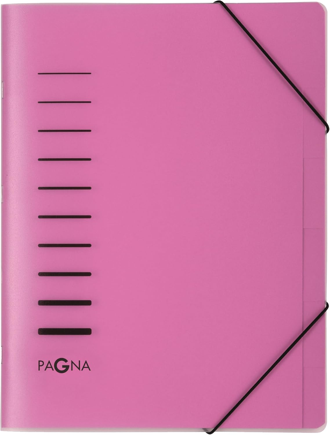 Pagna Custodia Per Tablet Go In Neoprene Rosa Scuro - Fino A 10 Pollici, Con Tasca Cerniera, 27x20 Cm