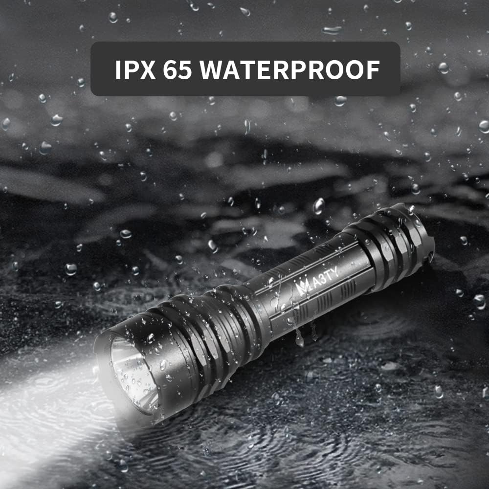 Tactical Flashlight, Mlok Picatinny Rail Light, 1600 Lumens 2 Modes Weapon Lights with Pressure Switch with Tape and Velcro,Extra Handheld Flashlights Body : Sports & Outdoors