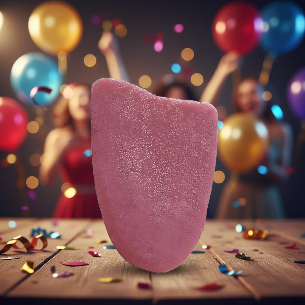 Realistic Fake Tongue Gross Jokes Fashion Processing Novelty PropsPrank Magic Tricks Halloween Horrific Magicians Props Decorations April Fools' Day