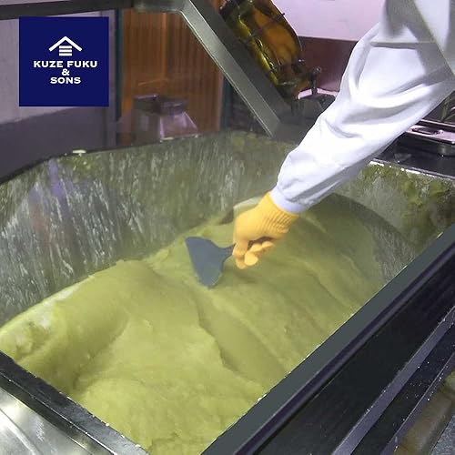 Miniatura 5 de KUZE FUKU & SONS Matcha-Anko para untar con mantequilla, frijol rojo azuki dulce y pasta de matcha fina, producto de Japón (9.8 onzas  0.6lbs)