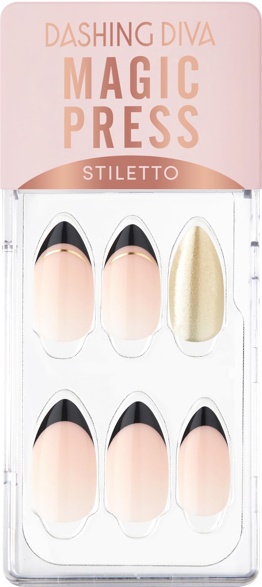 Dashing Diva MAGIC PRESS Black Edge