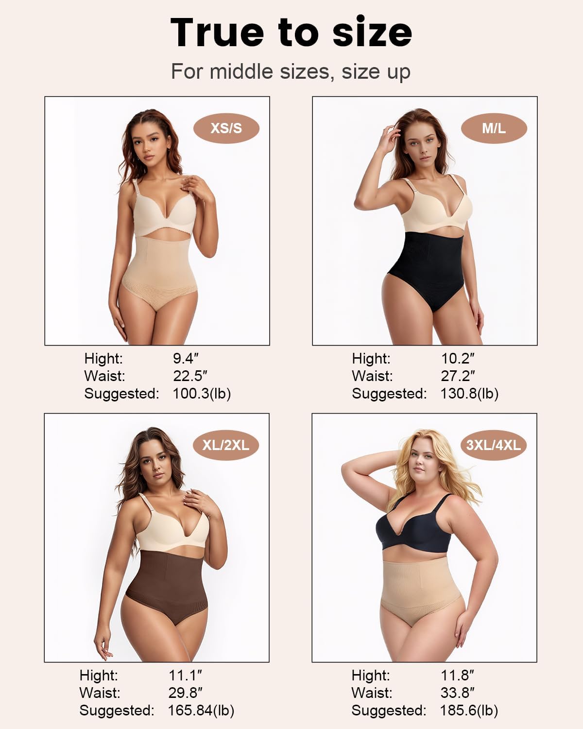 3 PCS Tummy Control Thong Panties Shapewear for Women Seamless Shaping Body Shaper comfortable daily Underwear - Image 5