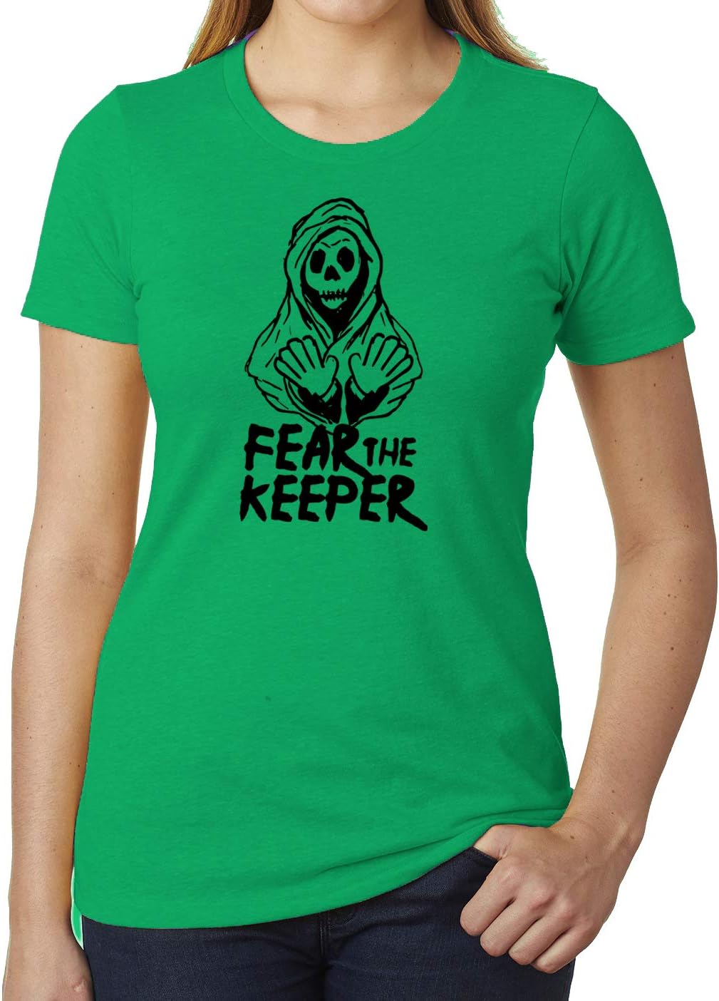 Fear The Keeper, Soccer Goalie Shirts, Women's Graphic Tees Sports Shirts