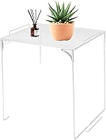 Vista 13 de Estante organizador de casillero apilable extra para casillero escolar, organizador de armario de almacenamiento, accesorios adecuados para la Gris