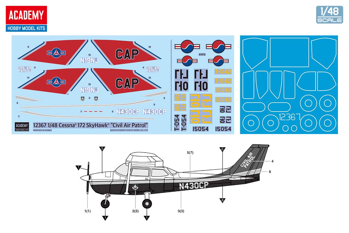 Cessna Skyhawk 172 組み立てキット セスナ172 スカイホーク - 株式会社 エフトイズ・コンフェクト