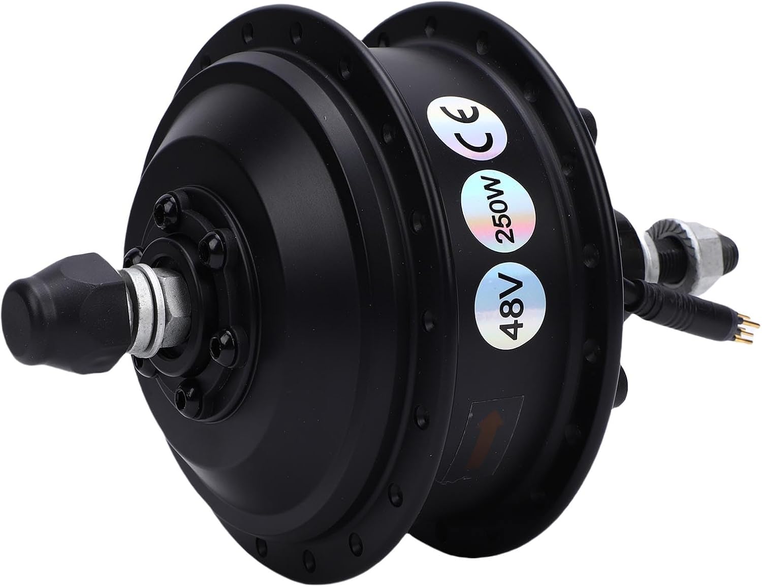 Hub Motor 250W Electric Bike Rear Drive Cassette Motor Gear Hub for 16-28 Inch Bikes with 142mm Axle Spacing