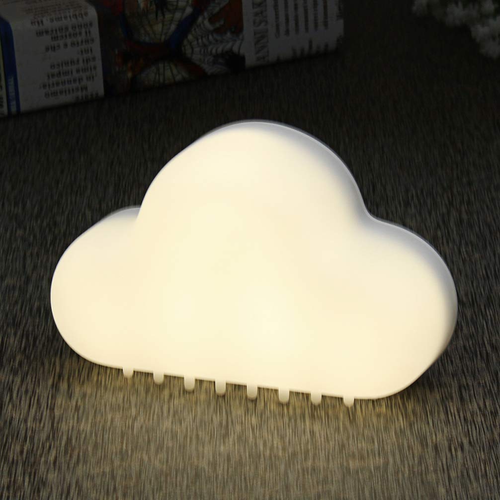 ledmomo LED noche luz bebé noche luz lámpara recargable Sensor nube decorativo luz para niños lámpara