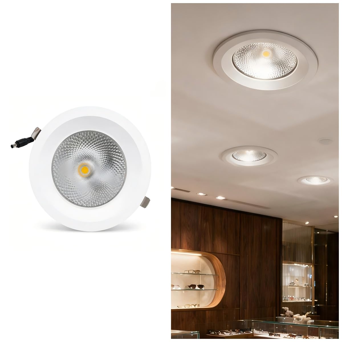 BARCELONA LED Downlight Da Incasso Moda Retail 30W 3000K
