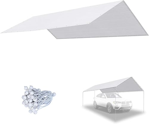 BenefitUSA - Toldo de repuesto para cochera de 11.5 x 22.3ft