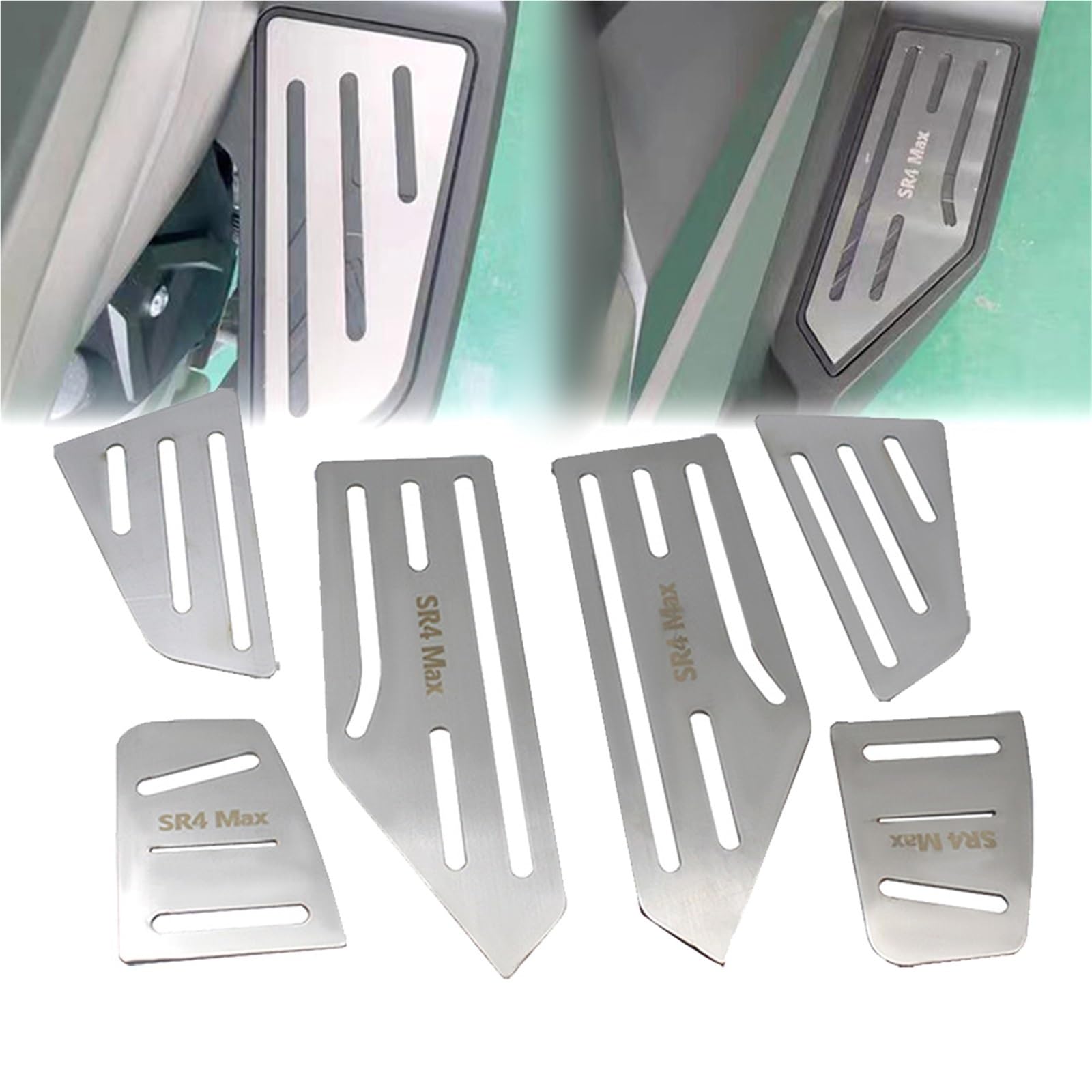 Repose-Pieds de Moto en aluminium anti-glisse pour VOGE SR4Max