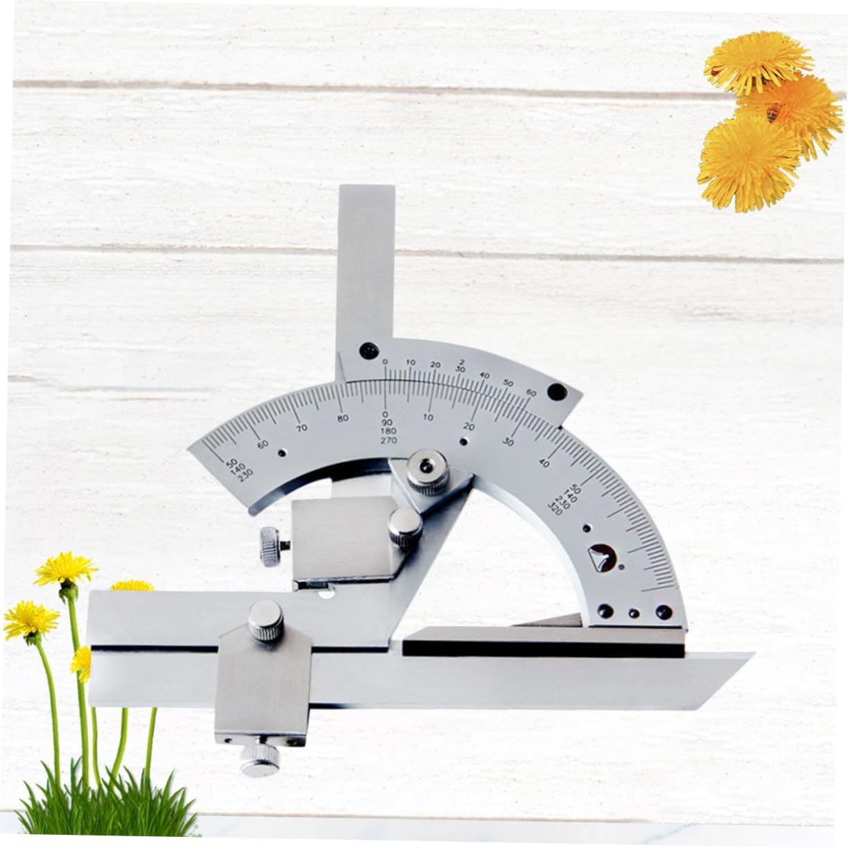 320degree Multi-angle Measuring Ruler Precision Goniometer for Architect Scale