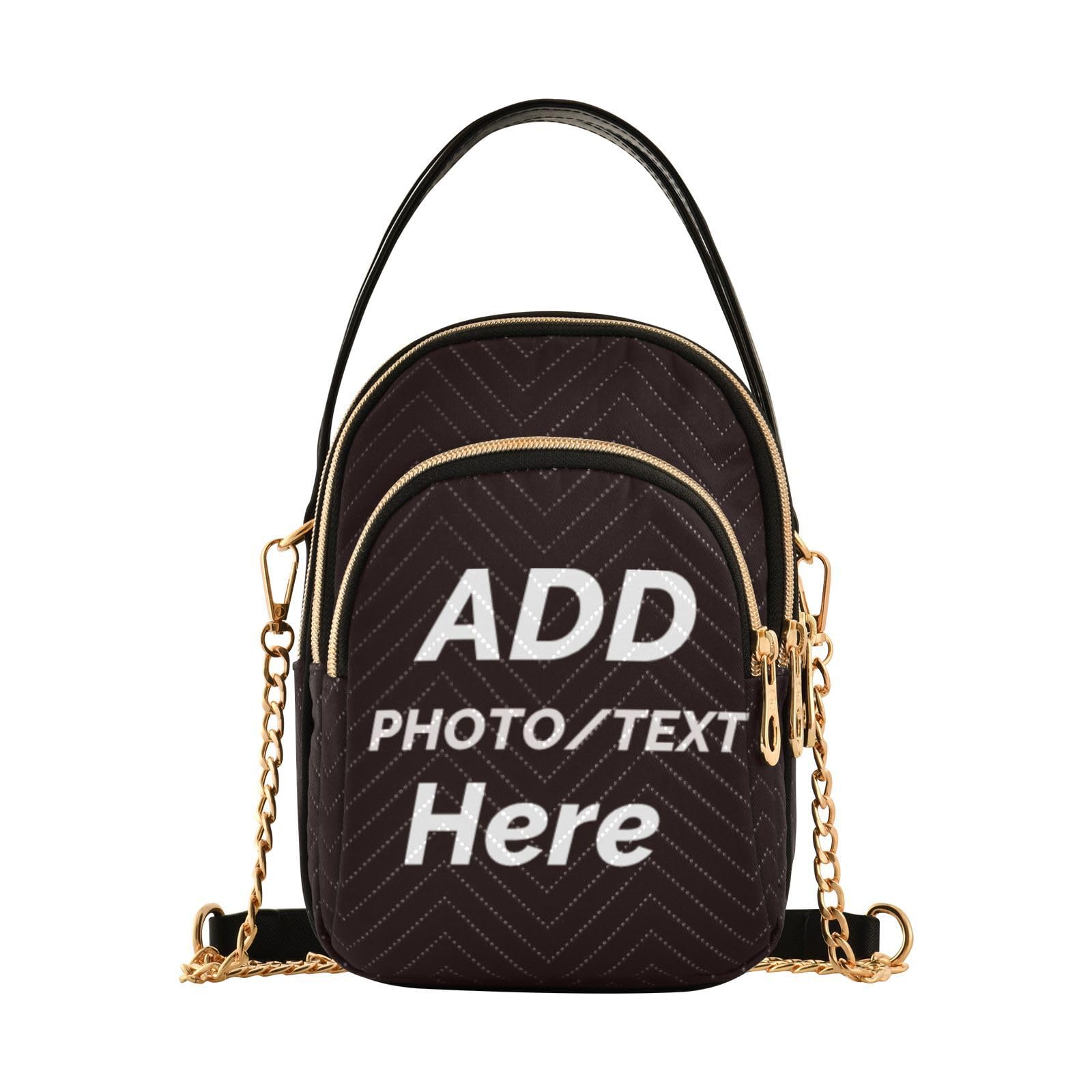 Custom Crossbody Bags for Women Personalized pictures Photo Small Purses Tote Shoulder Bag Optional Color for Travel