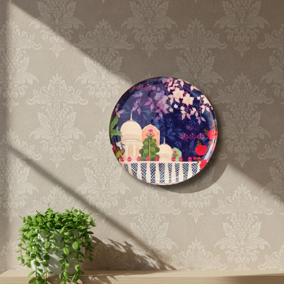 Vintage India Wall Plates - Set of 3 -7