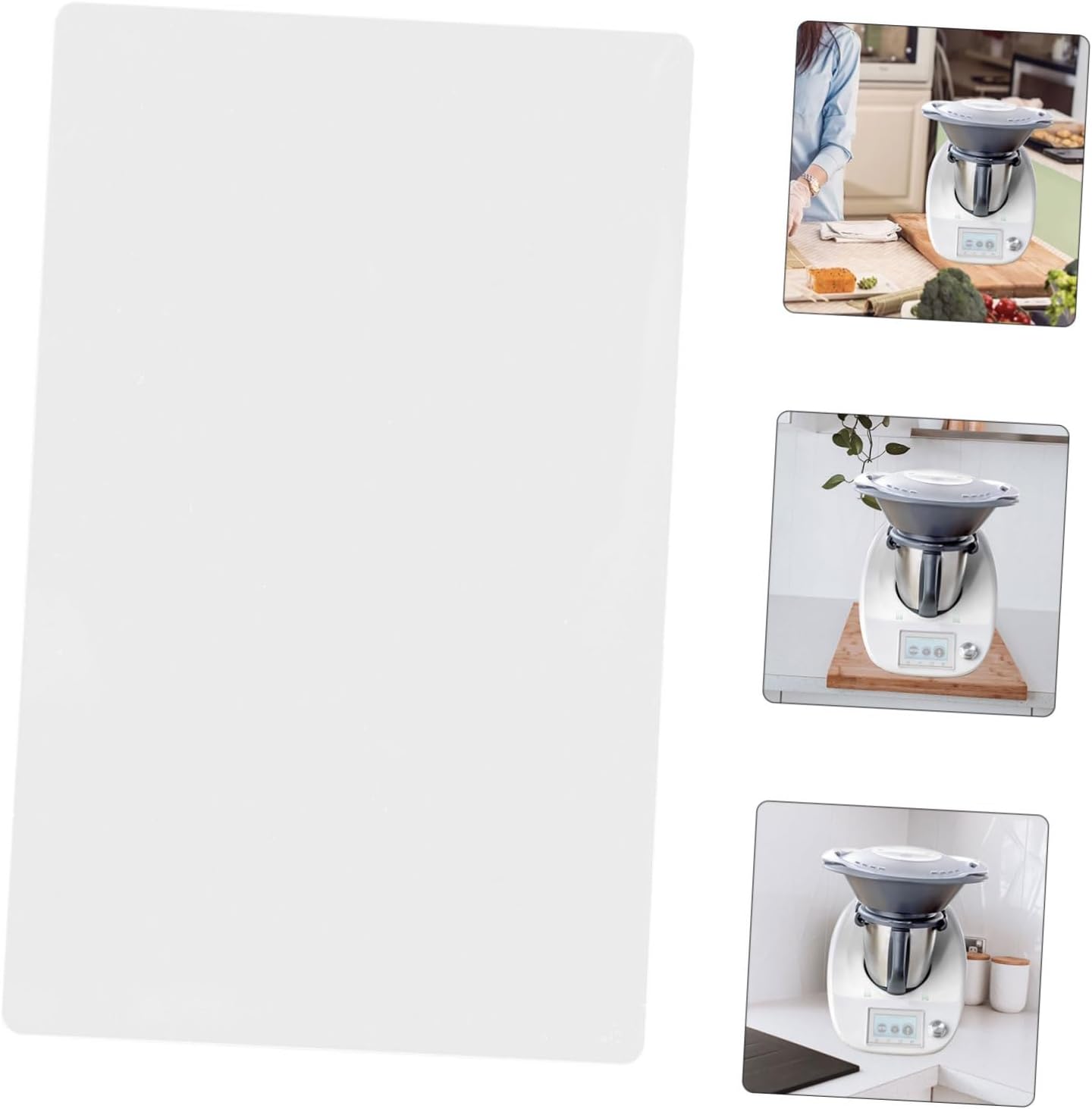 Outanaya Screen Cover Glass Screen Protector Scratch Resistant Impact High Definition Easy to Install Cooking Machine Accessory