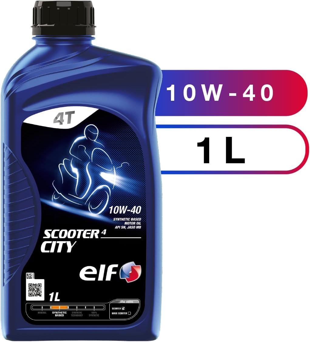 Amazon | elf(エルフ) バイク スクーター用 4st エンジンオイル