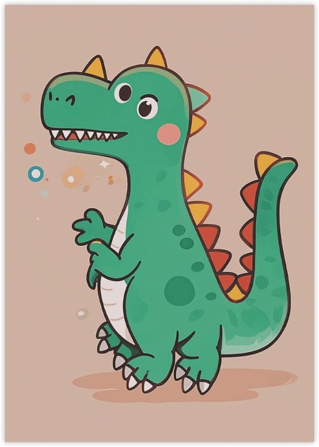 Cute Stickers Waterproof Funny Cute Cartoon Dinosaur Stickers for Water Bottles Laptop Decor