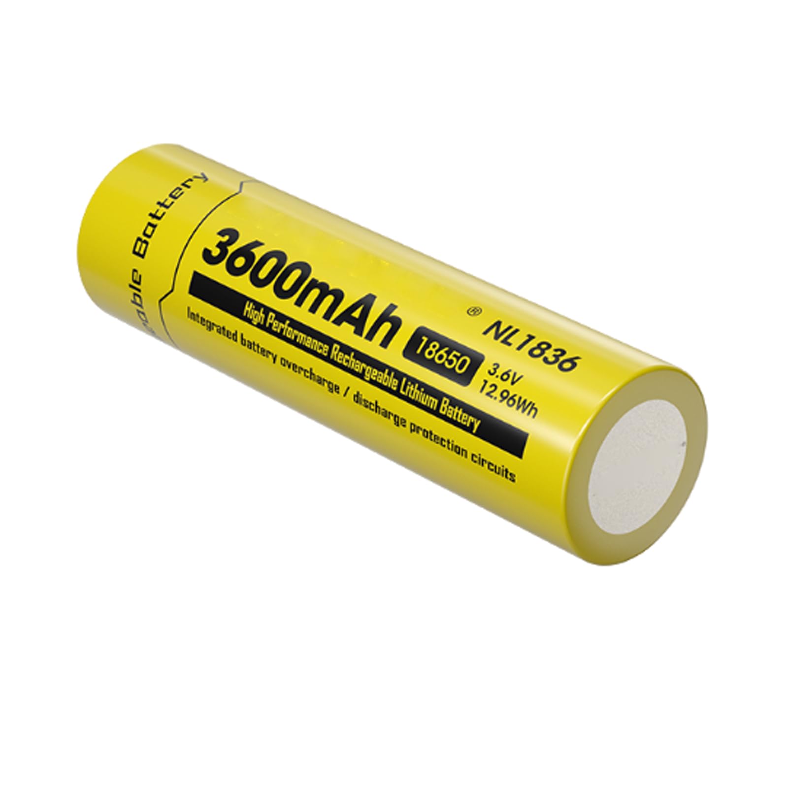 NL1836 Batteria Ricaricabile 3600Mah 3,6 V 12,96 Wh, Batterie Ad Alte Prestazioni Di Scarica Con Protezione,2pcs