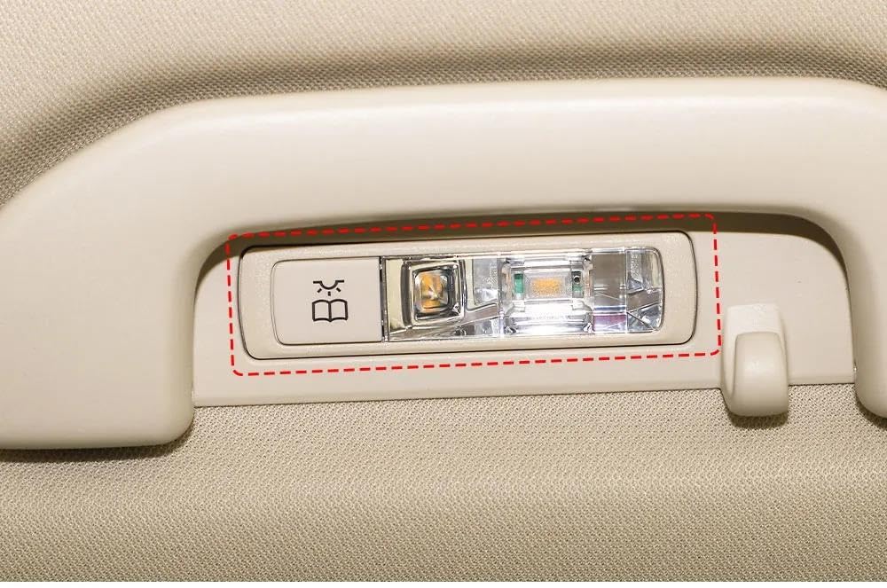 Lámpara Lectura Coche Para W205 W253 W447 W448 C GLC Clase V C200 V260 Para Vito Manilla Trasera Del Coche Lámpara De Iluminación Interior(izquierda)