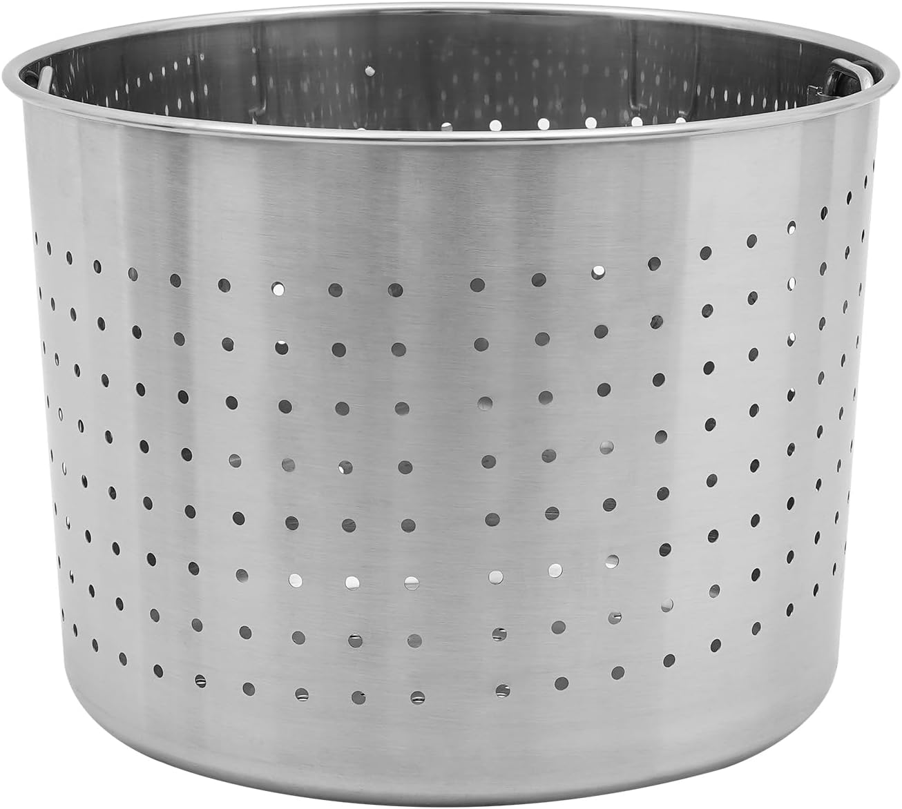 20 Quart Stainless Steel Stock Pot with Lid and Draining Bucket, Cooking Pot Soup Pot, Induction Gas Stove Ceramic Stove Halogen Stove Compatible