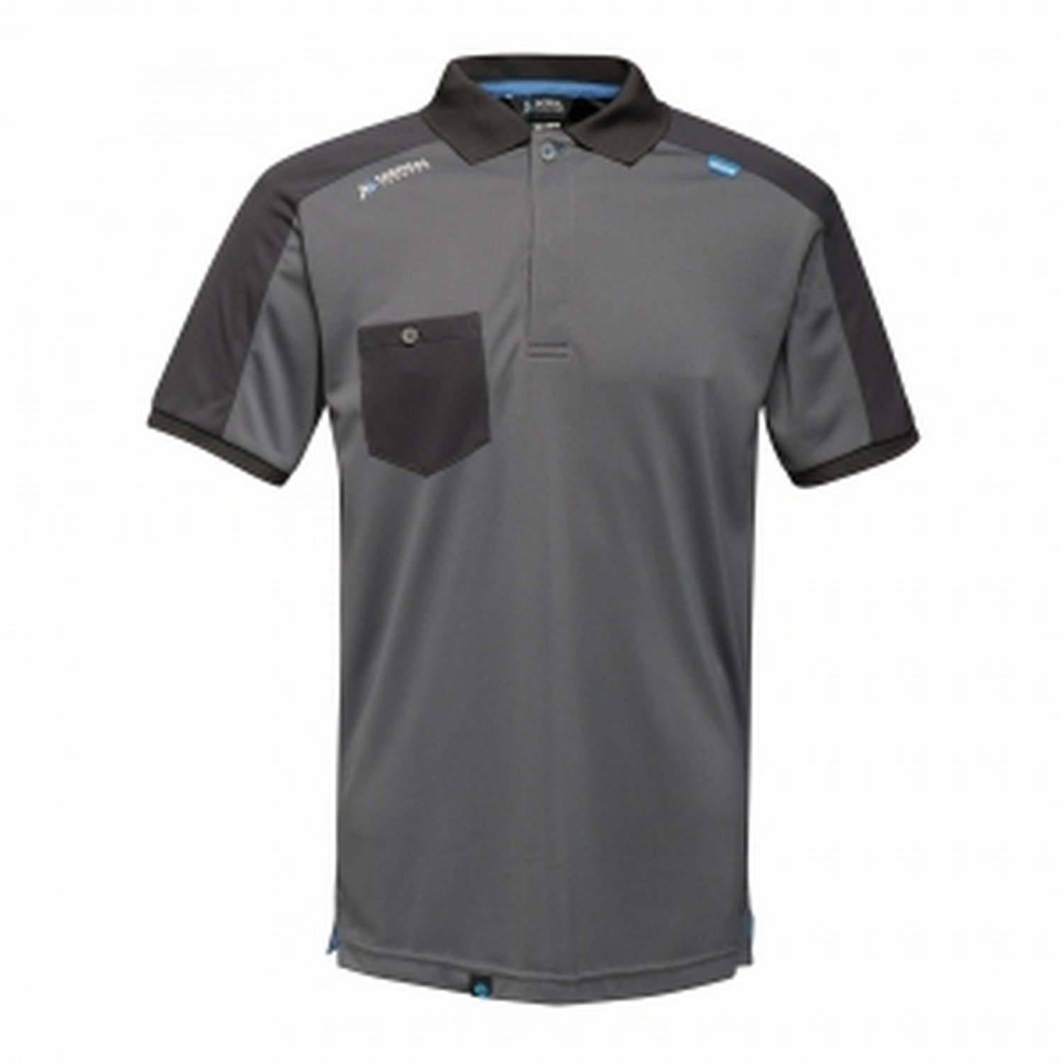 Regatta TRS167LA038 Offensive Wicking Polo, Size Large, Seal Grey
