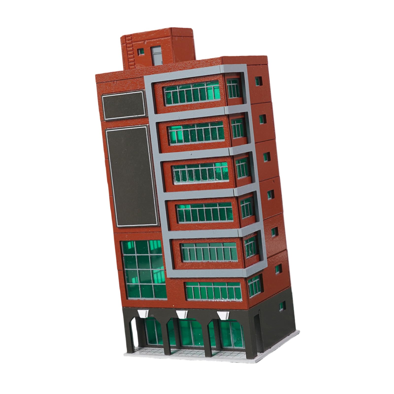 Buxuaaaa Miniature City Landscape Building Replicas ABS Dioramas Model 1/150 Scale for Sand Table Decoration Architectural Display Scale Building Model