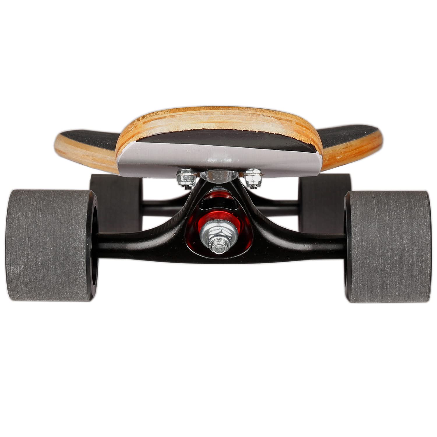 FunTomia Longboard Camber avec roulement à billes Mach1 en céramique Flex1 Drop Through Cruiser Freeride Skaten Planche complète avec outil en T