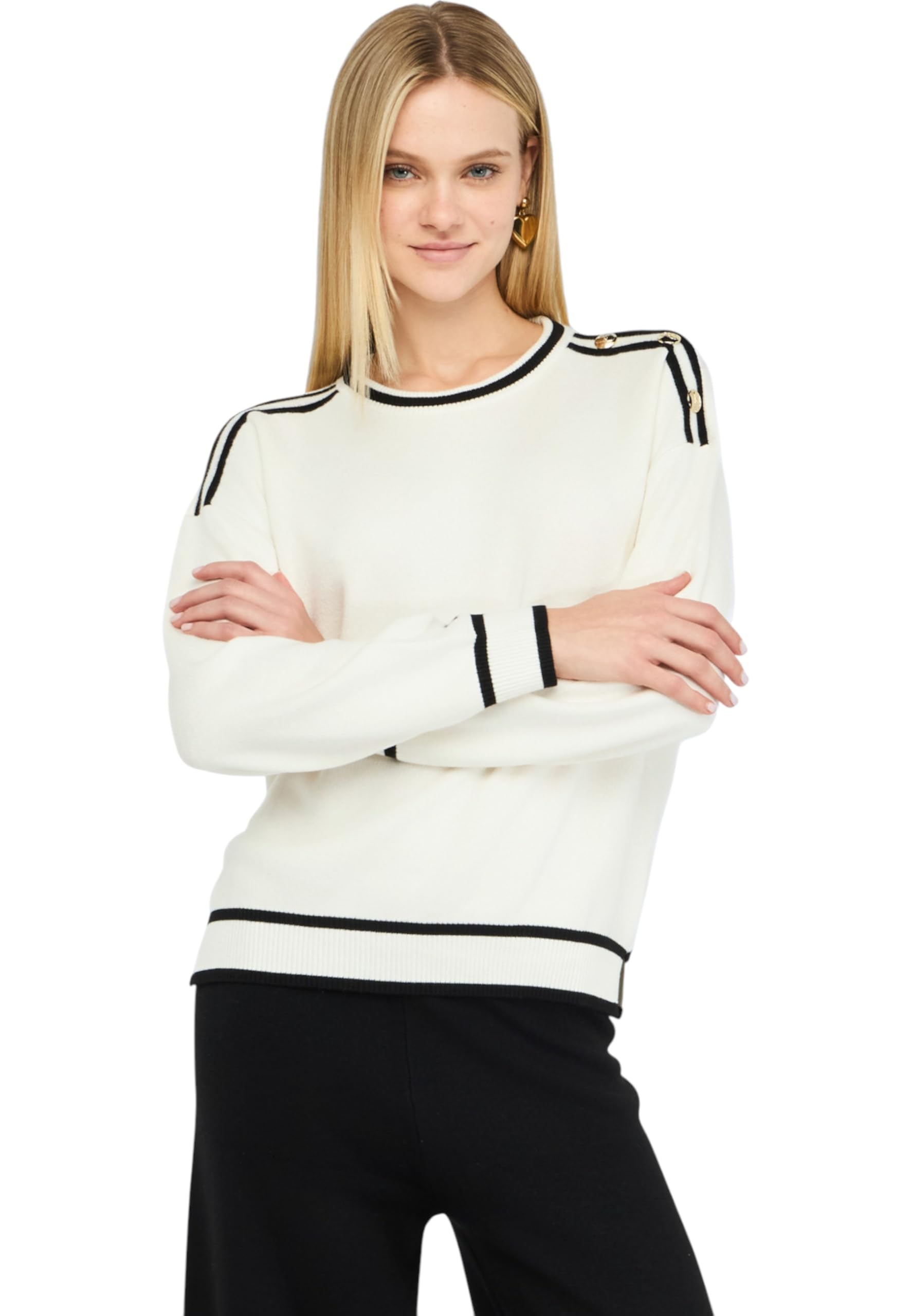 Liu Jo Jeans Maglia Bianco L