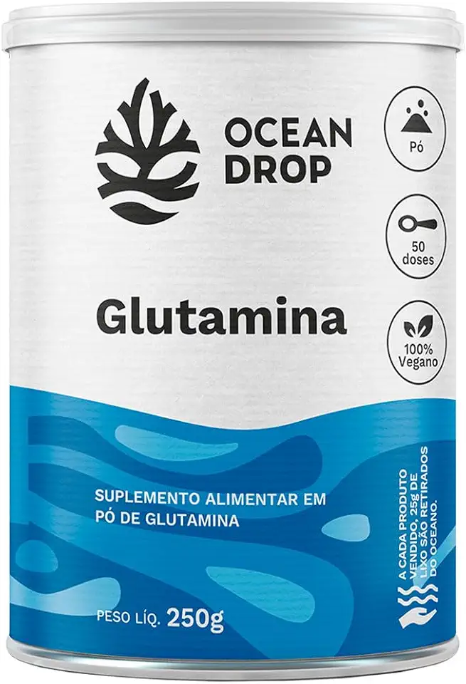GLUTAMINA EM PO 50 DOSES 250MG