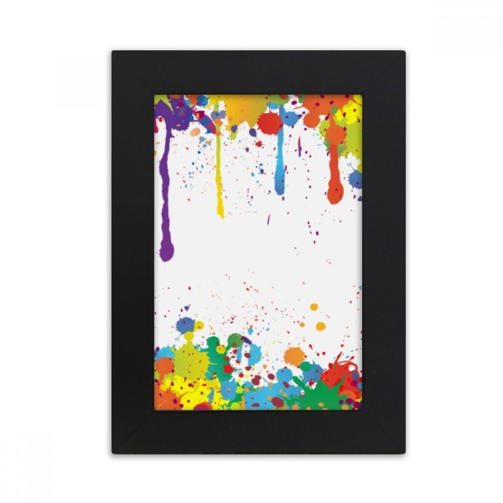 Cadre photo noir 5x7 pouces avec vitre haute transparence
