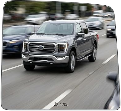 Burco 4205 Upper Flat Passenger Side View Non-Heated Mirror Glass, OEM# 7C3Z17K707E/7C3Z17K707F, Fits Ford F-150 2013-2014,F-250/F-350/F-450/F-550 SUPER DUTY 2008-2016,F650/F750/F-650/F-750 2016-2025