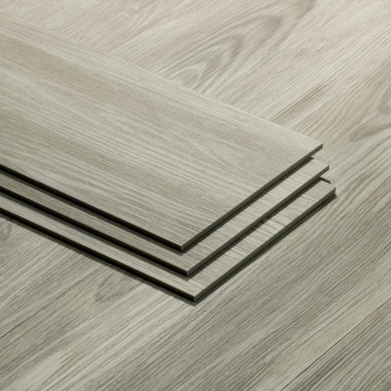 Miniatura 11 de Lucida Surfaces Azulejos de vinilo de lujo Piso adhesivo para instalación de bricolaje 10 tablones de aspecto de madera GlueCore Pro Chino