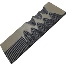 Cool Hand 2 Pcs G10 Knife Handle Scales for DIY Blanks, Gray/Black