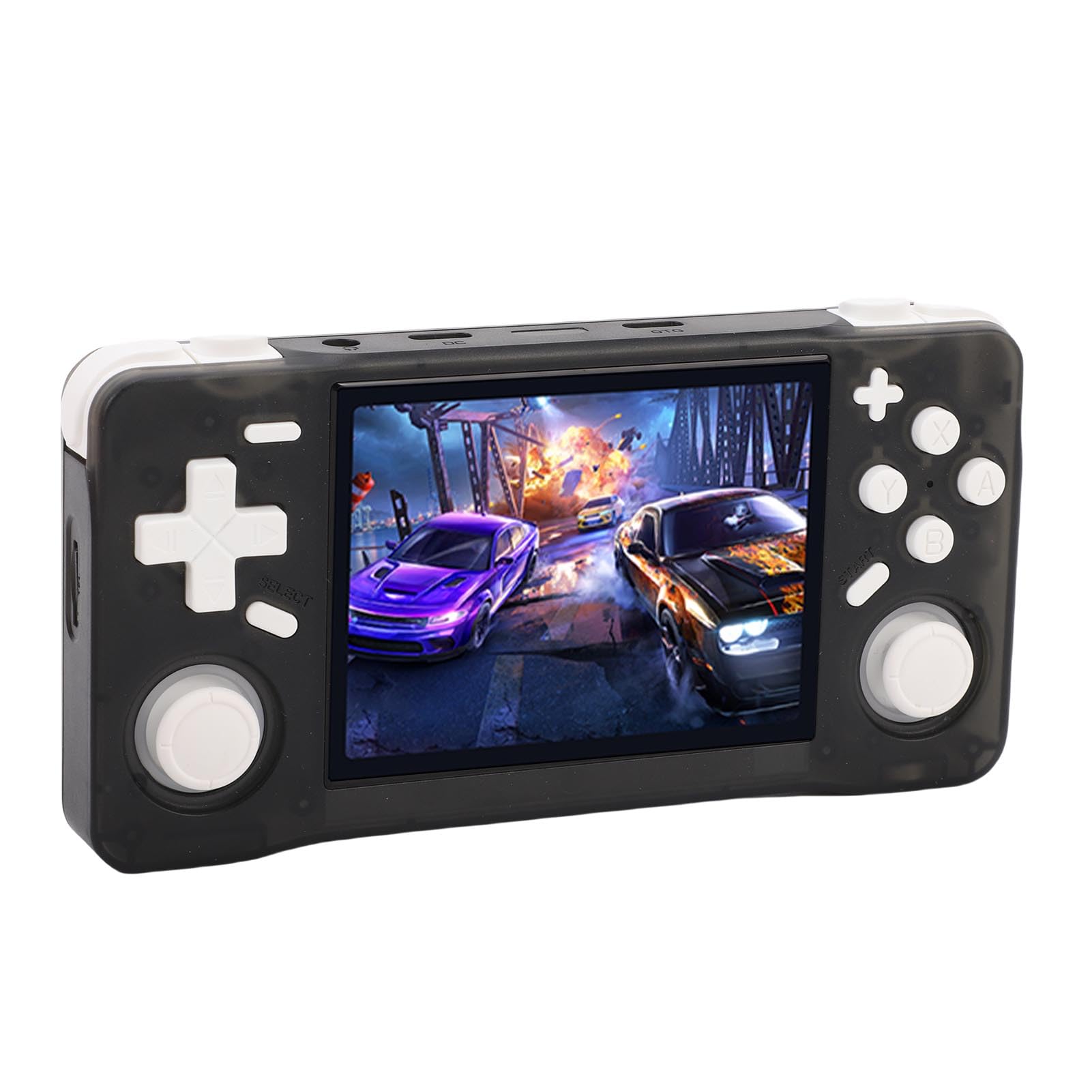 Console da Gioco Portatile, Schermo HD a Colori Tenui da 3,6 Pollici con Memoria da 64 GB, Compatibile con Emulatori N64 DC GBC SFC MAME NEOG10 IFC IMDI ​​CPS1 CPS2 CPS3 (#8)