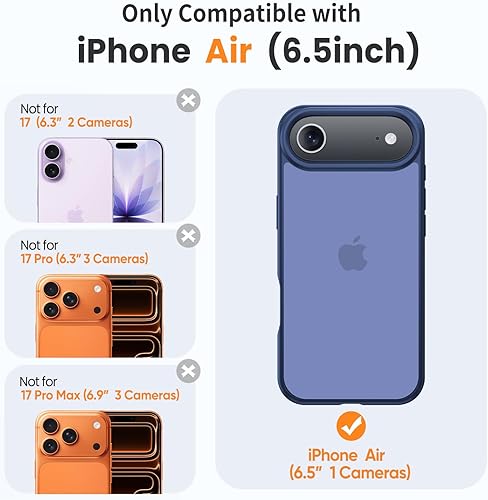 Miniatura 59 de Funda para iPhone 12, a prueba de golpes, para iPhone 12 Pro, protección contra caídas de grado militar, parte trasera dura, delgada, translúcida