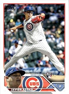 Javier Assad RC 2023 Topps #444 ROOKIE NM+-MT+ MLB Baseball Cubs