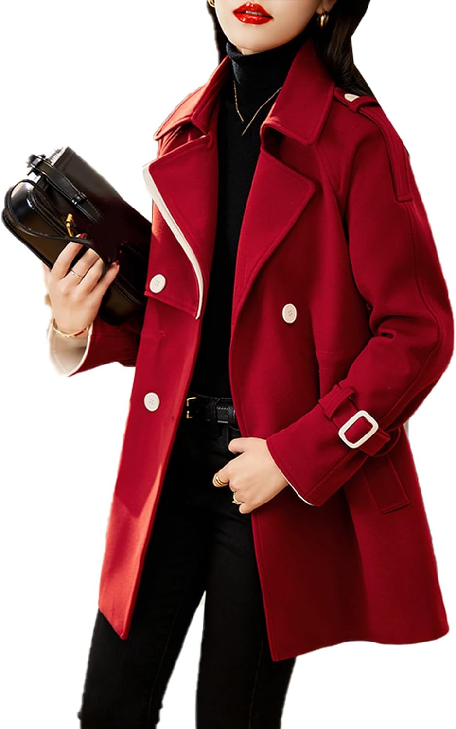 [YJSO] コート ロングコート トレンチコート レディース チェスターコート 無地 ショート コート チェスター コート アウタ