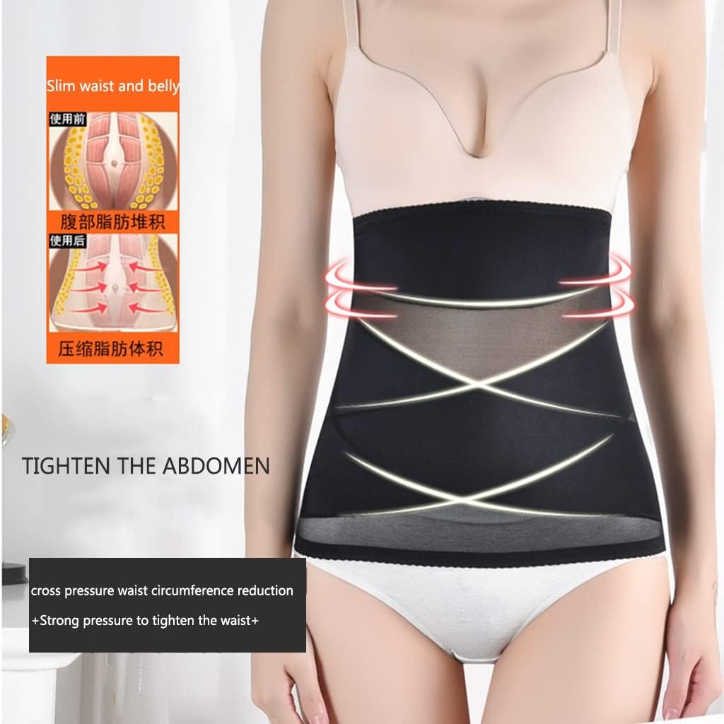 3 Pcs Cross Girdle Waist Body Sculpting Belt Postpartum Slimming Waist Trainer Powerful Belly Trimmer Belt(Light Purple,X-L.)