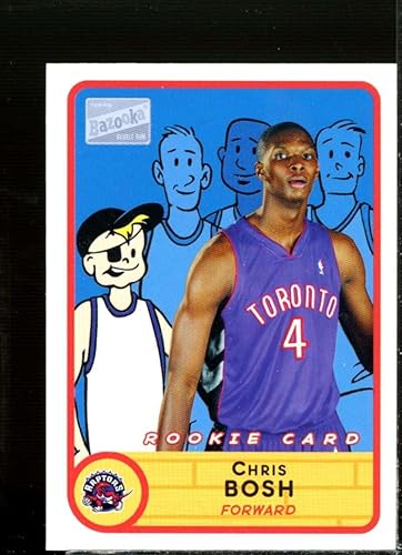 Chris Bosh BAZ Rookie Card 2003-04 Bazooka Mini #279