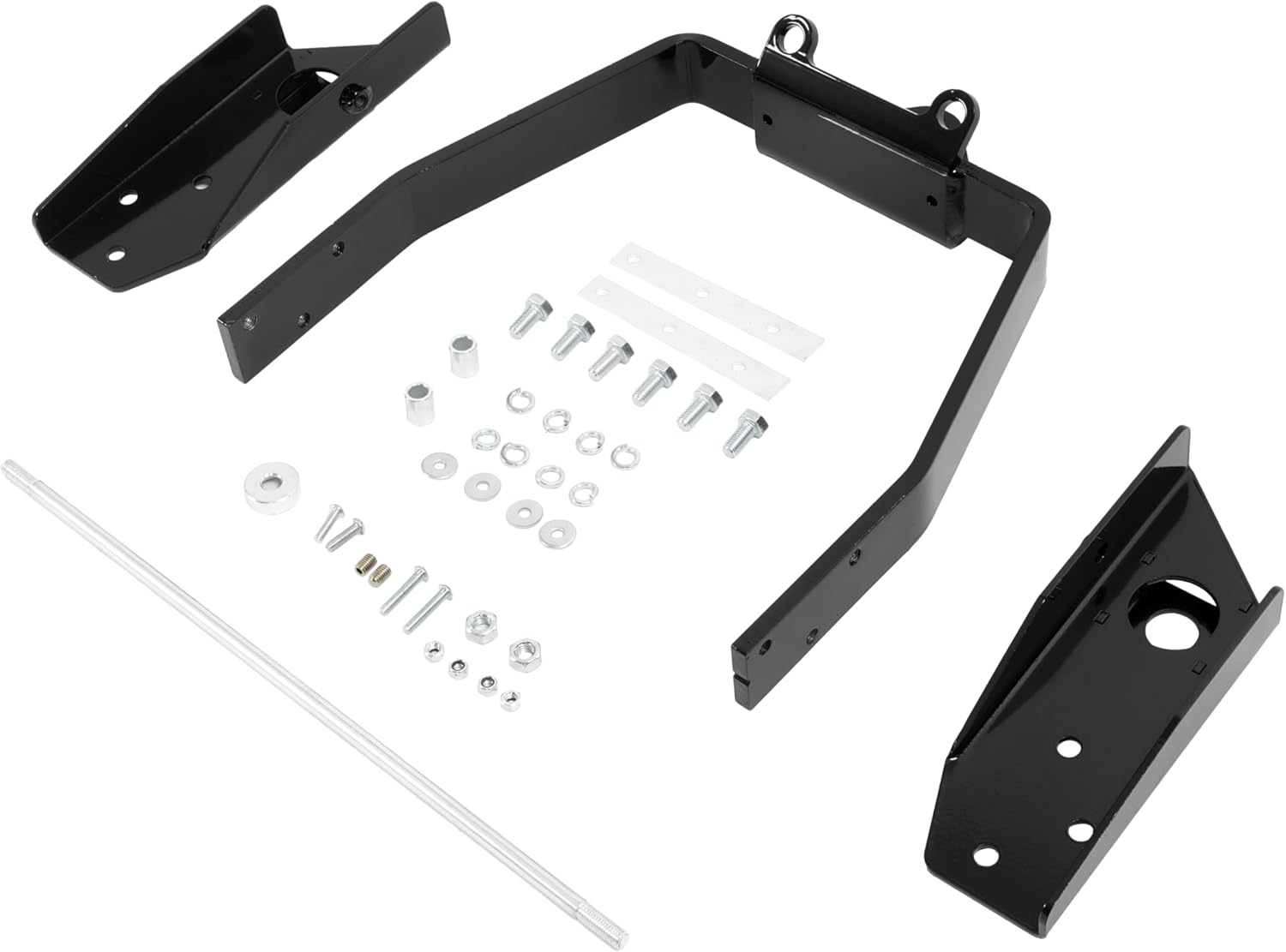 Trailer Hitch Receiver Mount Compatible with 2008-2024 Can-Am Spyder RT, RS, ST, GS, F3-T, F3 Limited Steel Powder Coated Black
