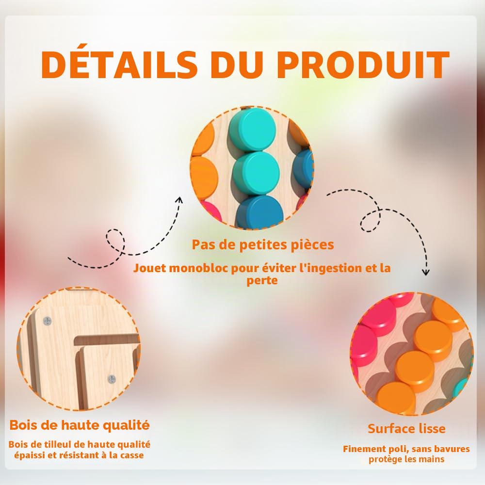 Activités sur la Démence pour les Personnes Âgées, Bois Alzheimer Jeux avec 12 Cartes, Jeux de Mémoire pour Adultes
