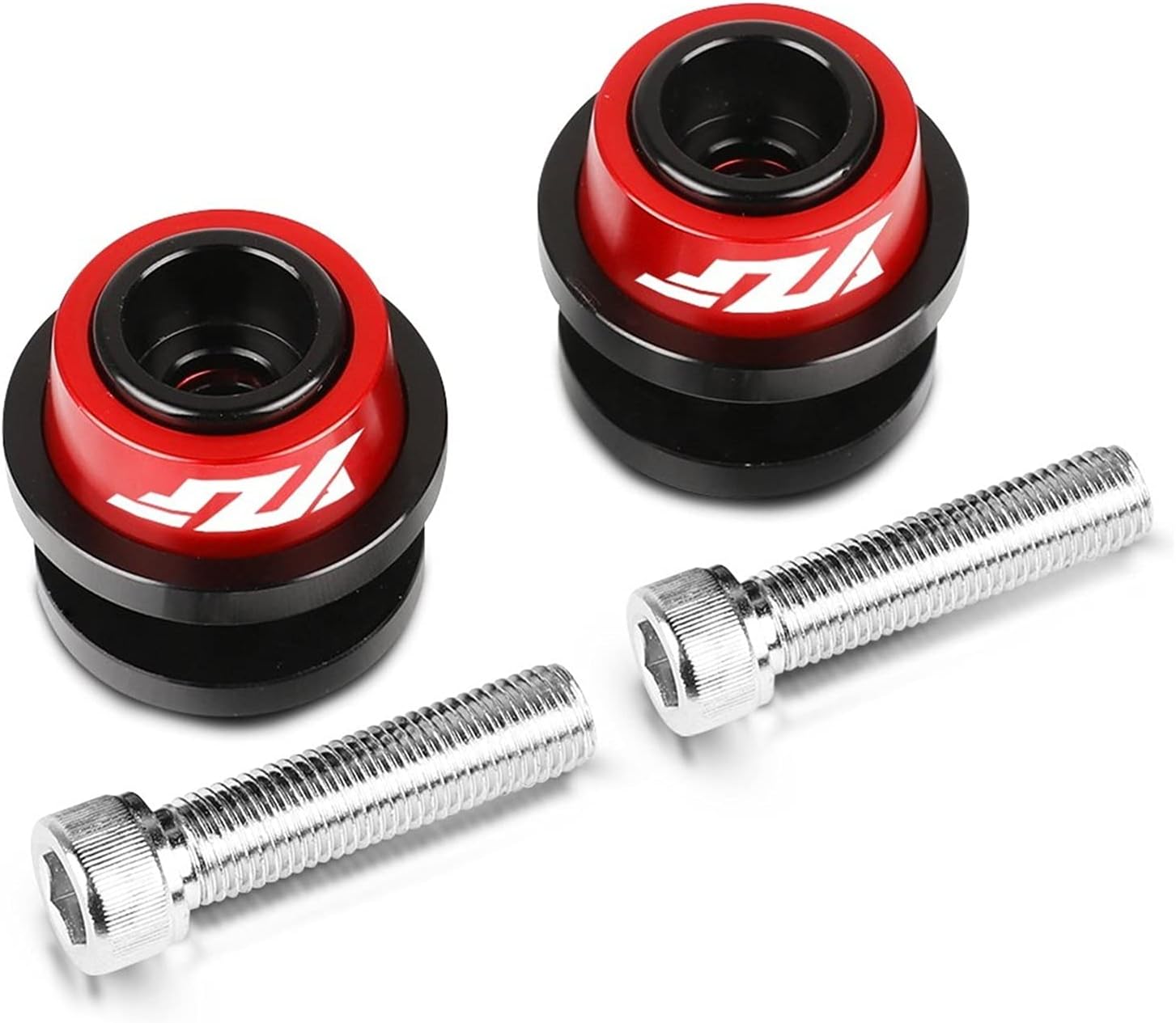 Motorcycle 6MM CNC Aluminum Swingarm Spools Stand Screws Slider for Yamaha YZF R6 YZFR6 1999 2000 2001 2002 2003 2004-2019 M6 Swing Arm Bracket Screw (Color : 9)