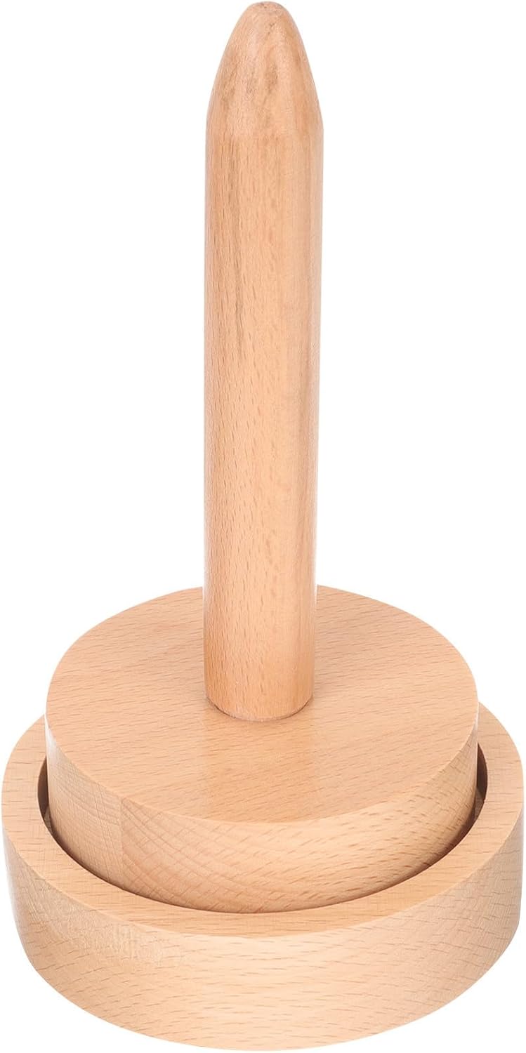 Wood Thread Rack Handmade DIY Sewing Thread Holder for Crafting