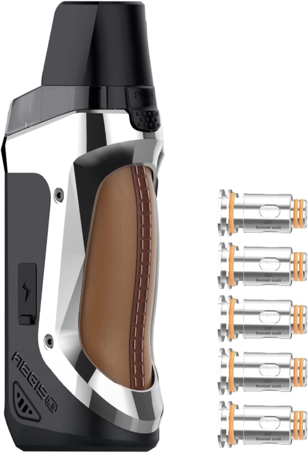 Geekvape Aegis Boost Pod Kit Luxury Edition With 5 Coils No