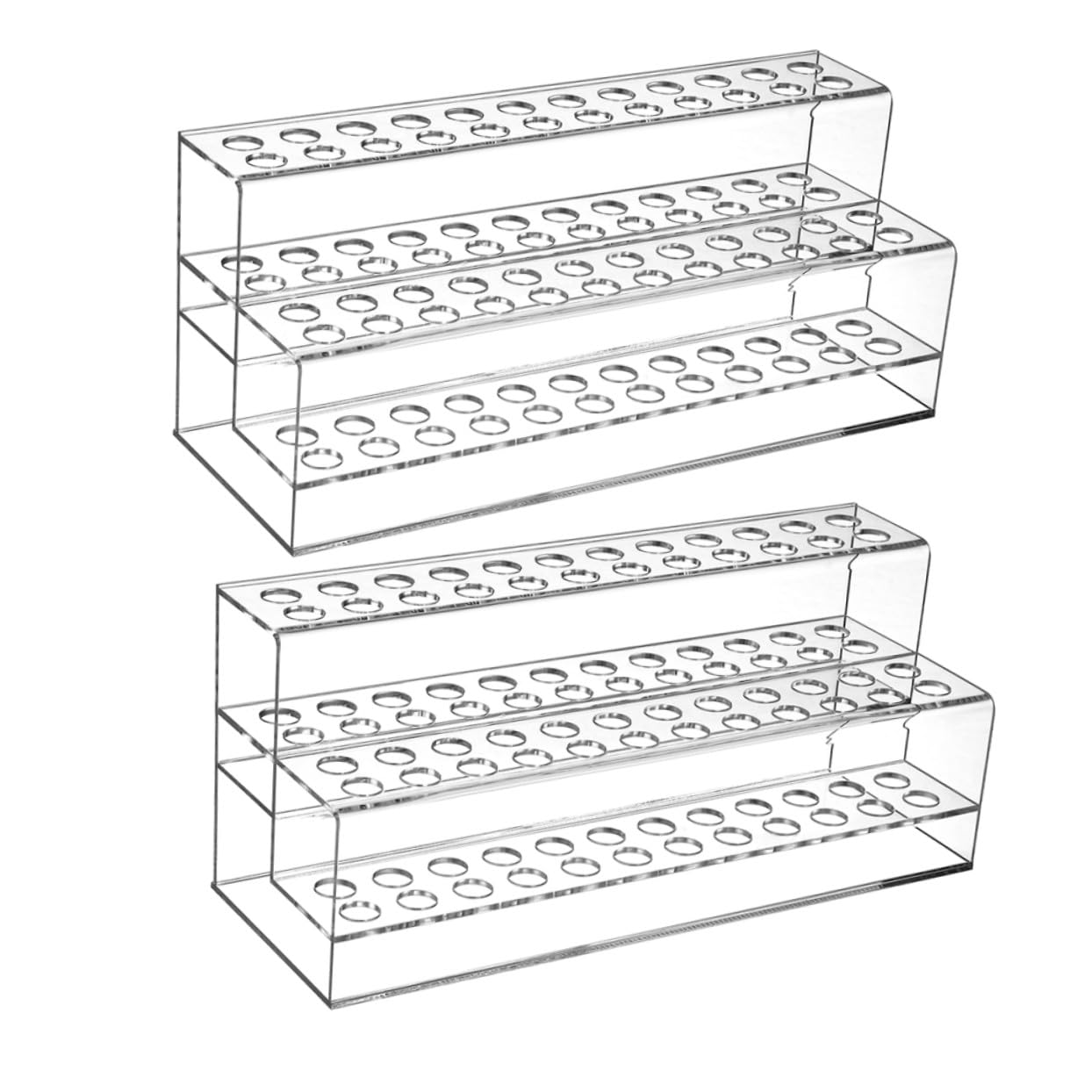 Homoyoyo 2 pezzi Portapenne Scrivania in Plastica con Scomparti Multipli Organizer Penne e Matite per e Scuola Supporto Pulito e Facile