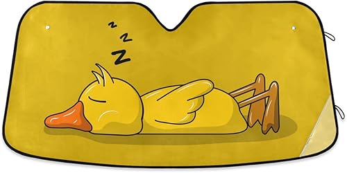 YYZZH - Parasol para el parabrisas del automóvil, para protegerlo de los rayos UV, protector de acordeón plegable, mantiene el vehículo fresco y