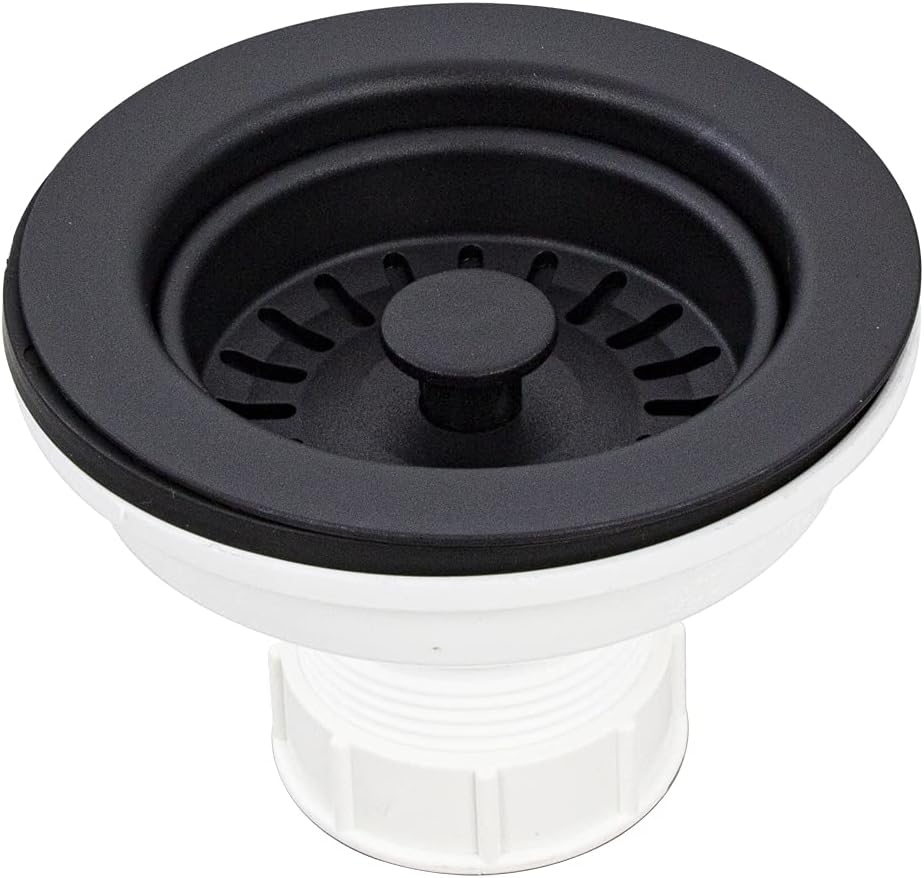 Transolid 2410-17 Plastic Strainer, 3.5-in, Grey