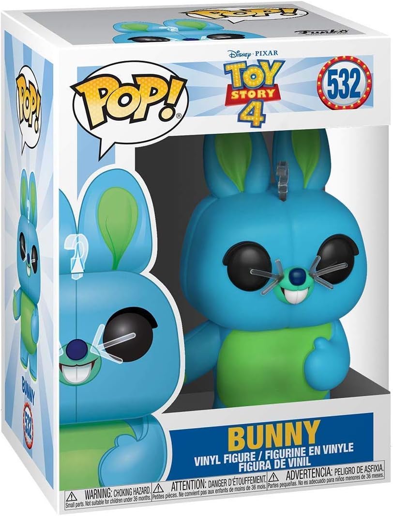 Funko Pop! Disney: Toy Story 4 - Bunny and Ducky Collectible Figures Set of 2 - in Bubble Pouch
